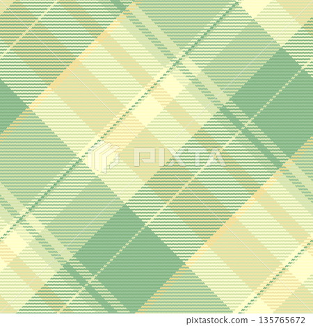 Row plaid texture vector, network background check seamless. London fabric tartan pattern textile in pastel and light colors. 135765672