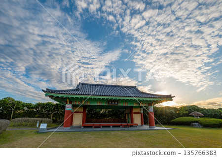 鳥取縣東白郡琴浦町日韓友善交流公園風之丘颱風亭 135766383