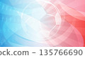 Colorful abstract soccer ball background. 135766690