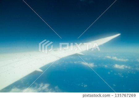 air plane, cloud, clouds 135767269