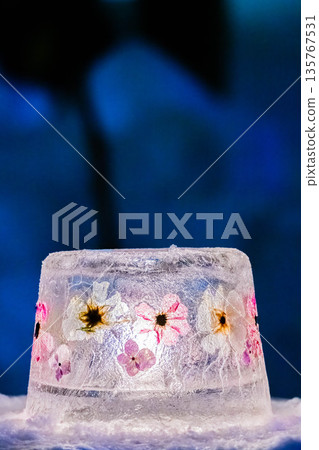 Ice candle light Ice candle light 135767531