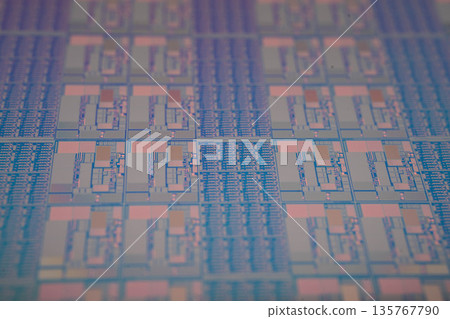 Silicon wafer for manufacturing semiconductor of integrated circuit. Silicon wafer for manufacturing semiconductor of integrated circuit. 135767790