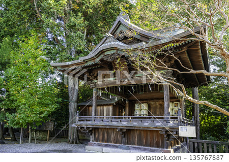 Utsunomiya Futaarayama Shrine Kagura Hall, Utsunomiya City, Tochigi Prefecture Utsunomiya Futaarayama Shrine Kagura Hall, Utsunomiya City, Tochigi Prefecture 135767887