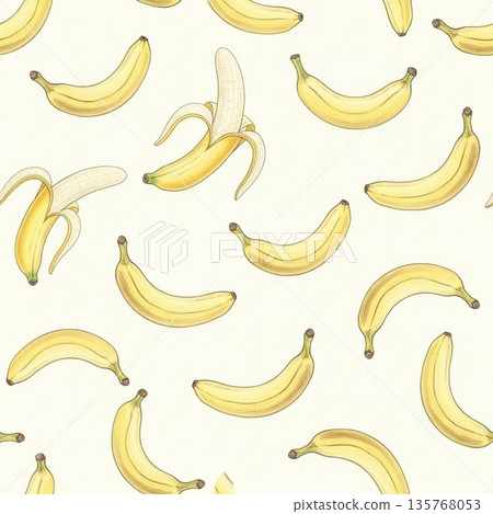 Banana illustration 135768053