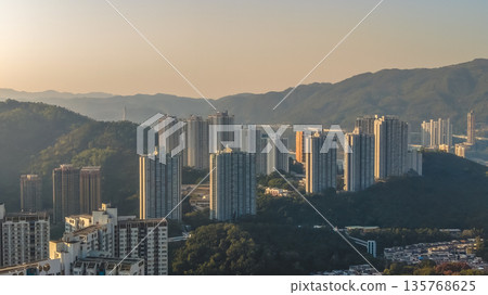 Jan 10 2026 Bright Daylight Illuminates Urban Landscape Across Tsing Yi Island Jan 10 2026 Bright Daylight Illuminates Urban Landscape Across Tsing Yi Island 135768625