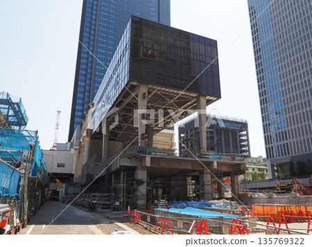 Tokyo Monorail Hamamatsucho Station May 2023 Tokyo Monorail Hamamatsucho Station May 2023 135769322
