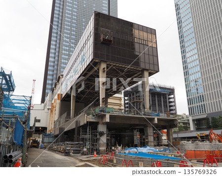 Tokyo Monorail Hamamatsucho Station May 2023 Tokyo Monorail Hamamatsucho Station May 2023 135769326
