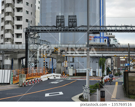 2022年10月，押上鐵路道口 135769516