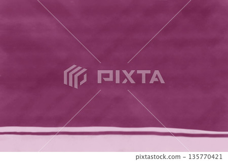 Stock Illustration: Gentle Japanese pattern dark red background and pink pattern 135770421