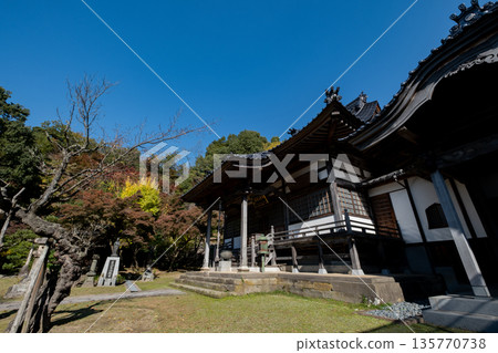 Autumn at Kannon-in Temple, Tottori City, Tottori Prefecture Autumn at Kannon-in Temple, Tottori City, Tottori Prefecture 135770738