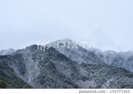 A mountain of snow A mountain of snow 135771303