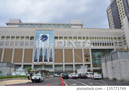 JR Hokkaido Sapporo Station scenery JR Hokkaido Sapporo Station scenery 135771749