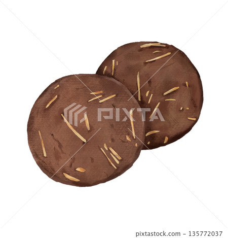 Sweets_Chocolate cookies 135772037