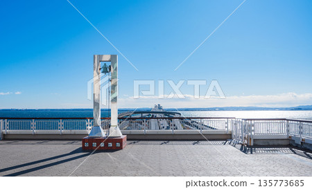 Umihotaru's Bell of Happiness and the Blue Sea / Tokyo Bay Aqua-Line 135773685