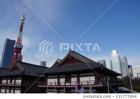 Zojoji和東京塔 135773884