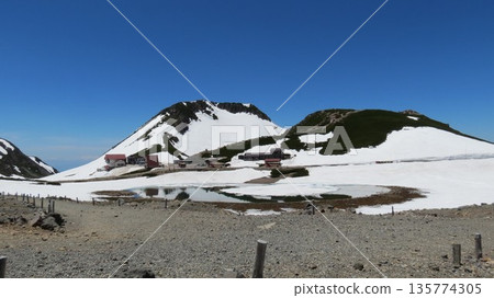 Mount Norikura, Tatamidaira, Tsurugaike Pond 135774305