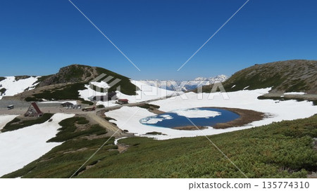 Mount Norikura, Tatamidaira, Tsurugaike Pond 135774310