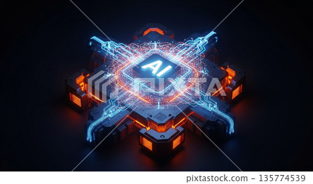 人工智慧核心發出的信號波 人工智慧核心發出的信號波 135774539