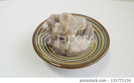 Taimo Ringaku, a traditional sweet enjoyed at Okinawan events Taimo Ringaku, a traditional sweet enjoyed at Okinawan events 135775156