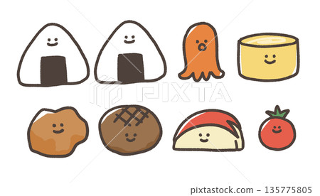 Lunch box illustration Lunch box illustration 135775805