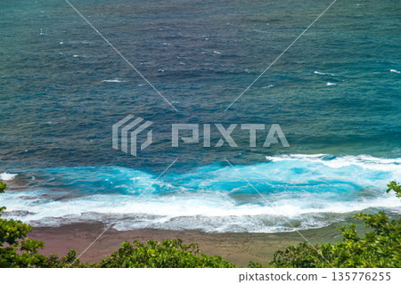 The magnificent coastline scenery of Okinawa Peace Memorial Park 135776255