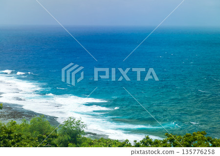 The magnificent coastline scenery of Okinawa Peace Memorial Park The magnificent coastline scenery of Okinawa Peace Memorial Park 135776258