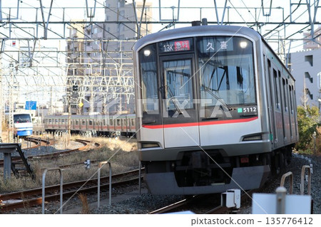 202601 Tokyu Corporation 5000 Series 5112 Tobu Skytree Line Ushida Kitasenju 135776412