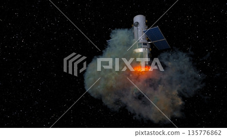 人造衛星 135776862