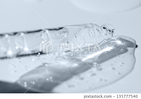 Transparent cosmetic product for skin care. Transparent cosmetic product for skin care. 135777540