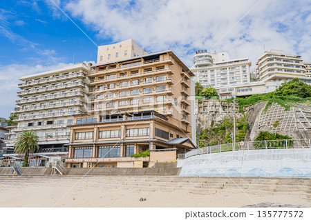 愛知縣蒲郡市西浦海灘週邊的景色 135777572