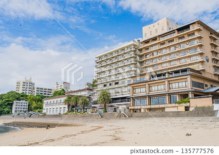 愛知縣蒲郡市西浦海灘週邊的景色 135777576