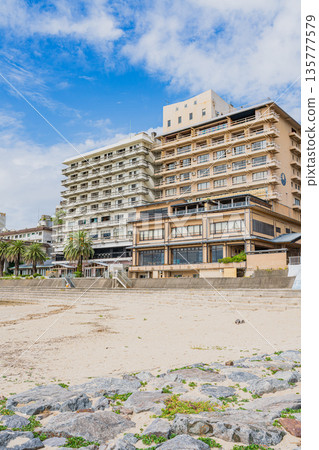 愛知縣蒲郡市西浦海灘週邊的景色 135777579