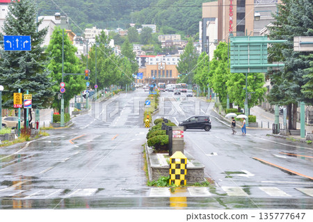 Scenery near Otaru Station, Otaru City, Hokkaido (Summer rain, 2023) Scenery near Otaru Station, Otaru City, Hokkaido (Summer rain, 2023) 135777647