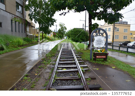 北海道小樽市小樽站附近的風景(夏雨,2023年) 北海道小樽市小樽站附近的風景(夏雨,2023年) 135777652
