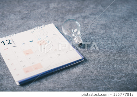Bulb light career idea concept target collage innovation growth shows business vision on calendar background, planning for success and professional future development opportunities Bulb light career idea concept target collage innovation growth shows business vision on calendar background, planning for success and professional future development opportunities 135777812