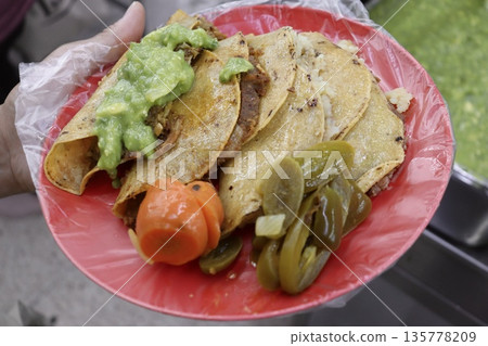 A long-established Mexican taco restaurant A long-established Mexican taco restaurant 135778209