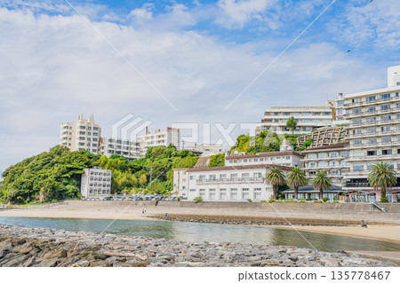 愛知縣蒲郡市西浦海灘週邊的景色 135778467