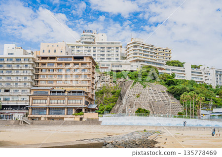 愛知縣蒲郡市西浦海灘週邊的景色 135778469