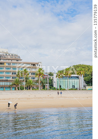 愛知縣蒲郡市西浦海灘週邊的景色 135779139