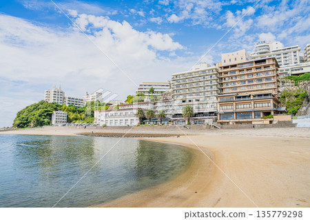 愛知縣蒲郡市西浦海灘週邊的景色 135779298