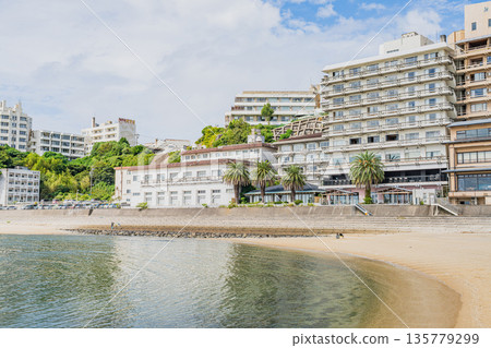 Scenery around Nishiura Beach in Gamagori City (Aichi Prefecture) Scenery around Nishiura Beach in Gamagori City (Aichi Prefecture) 135779299