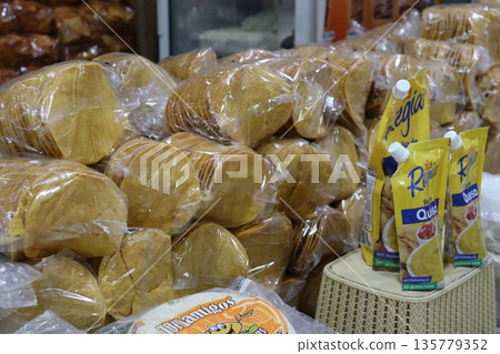 Tortillas for sale at a Mexican market Tortillas for sale at a Mexican market 135779352