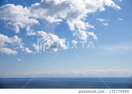 莊南天與海洋 藍天碧海 冬季一月 [神奈川縣平塚市] 135779999