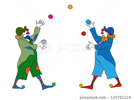 Juggling Clown Juggling Clown 135781224