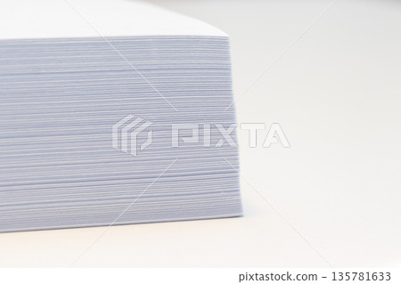 stacked paper stacked paper 135781633