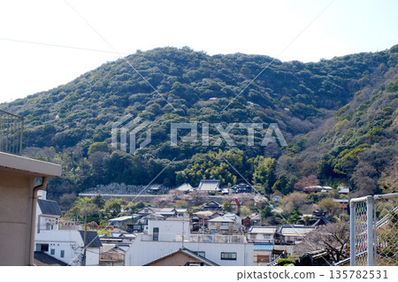 2025年3月,從福山市東城遺址眺望廣島縣福山市伊王寺 2025年3月,從福山市東城遺址眺望廣島縣福山市伊王寺 135782531