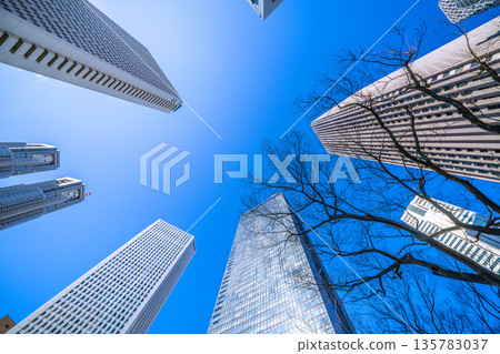 Tokyo cityscape in Japan: View of Shinjuku business district and Tokyo Metropolitan Government Building. Towards a new era = January 25, 2026 Tokyo cityscape in Japan: View of Shinjuku business district and Tokyo Metropolitan Government Building. Towards a new era = January 25, 2026 135783037