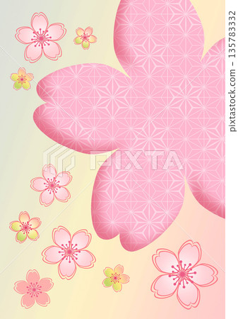 Japanese pattern background Japanese pattern background 135783332