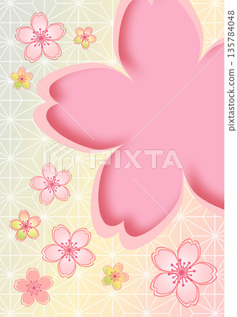 日本圖案背景 135784048