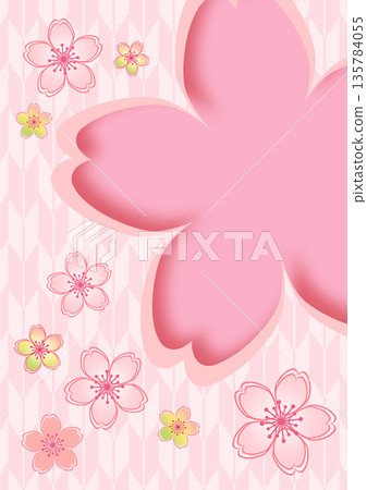 Japanese pattern background Japanese pattern background 135784055